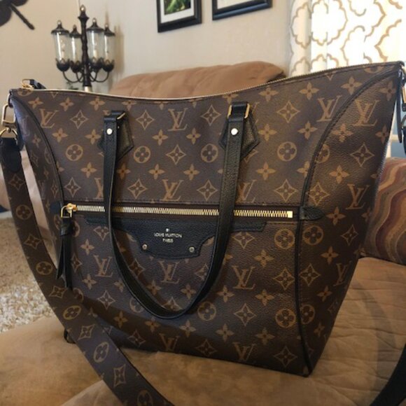 Louis Vuitton Discontinued Monogram Tournelle MM in Noir - Rare - Picture 3 of 12